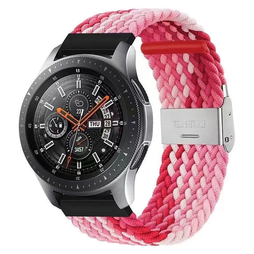 pink-red-white-oneplus-watch-watch-straps-nz-nylon-braided-loop-watch-bands-aus