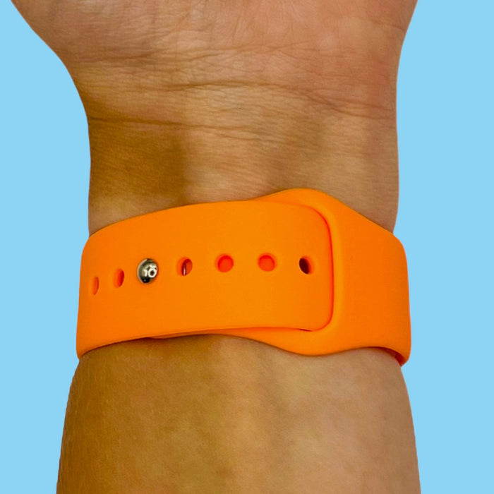 orange-ticwatch-c2-rose-gold-c2+-rose-gold-watch-straps-nz-silicone-button-watch-bands-aus