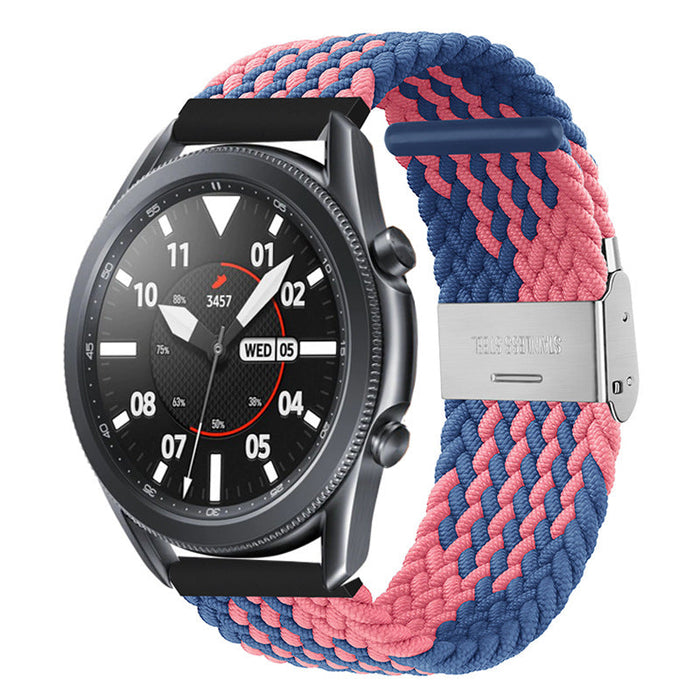 blue-pink-huawei-watch-gt2-46mm-watch-straps-nz-nylon-braided-loop-watch-bands-aus