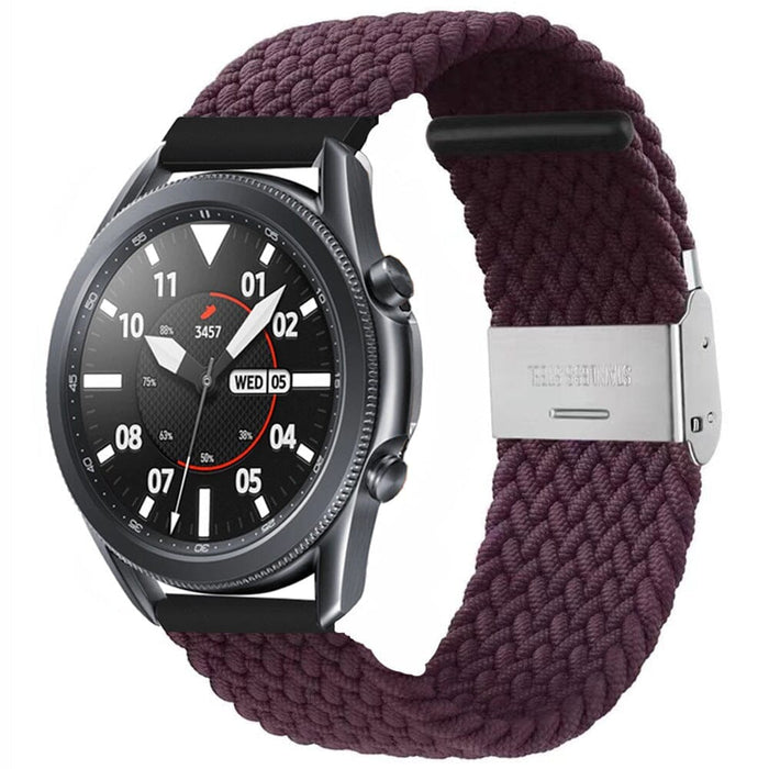 mauve-samsung-galaxy-watch-6-(44mm)-watch-straps-nz-nylon-braided-loop-watch-bands-aus