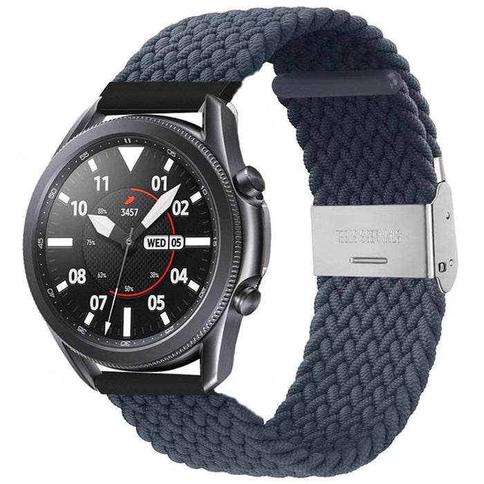 blue-grey-3plus-vibe-smartwatch-watch-straps-nz-nylon-braided-loop-watch-bands-aus