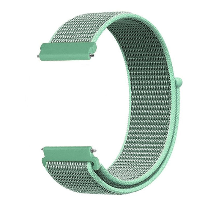 teal-garmin-fenix-6-watch-straps-nz-nylon-sports-loop-watch-bands-aus