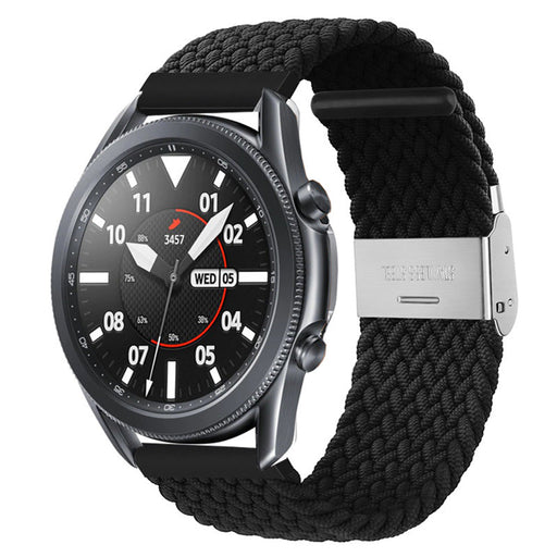 black-huawei-watch-2-pro-watch-straps-nz-nylon-braided-loop-watch-bands-aus-995755