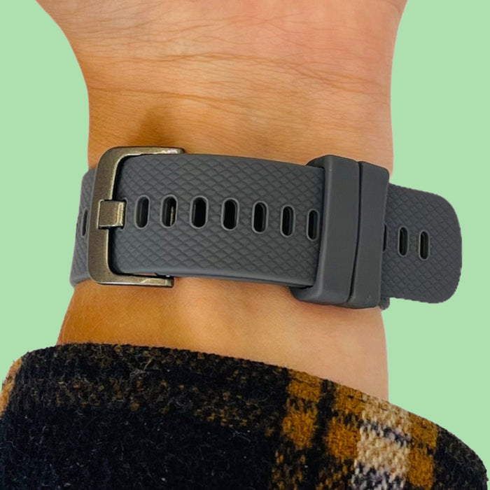grey-samsung-galaxy-watch-4-(40-44mm)-watch-straps-nz-silicone-watch-bands-aus