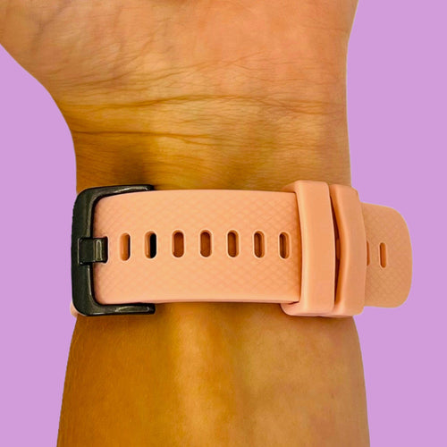 pink-nokia-steel-hr-(40mm)-watch-straps-nz-silicone-watch-bands-aus
