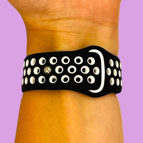 black-white-huawei-watch-fit-watch-straps-nz-silicone-sports-watch-bands-aus