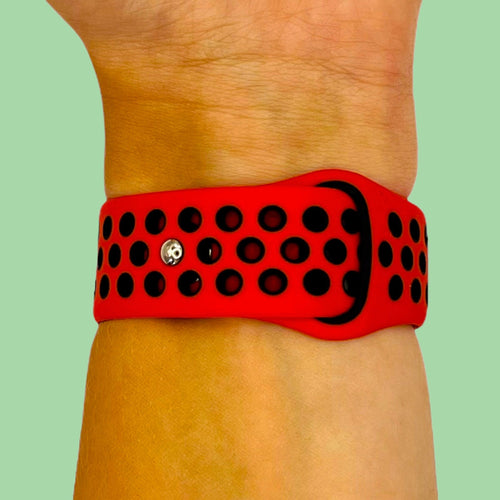 red-black-polar-ignite-2-watch-straps-nz-silicone-sports-watch-bands-aus