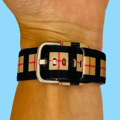 tartan-garmin-vivomove-hr-hr-sports-watch-straps-nz-pattern-straps-watch-bands-aus
