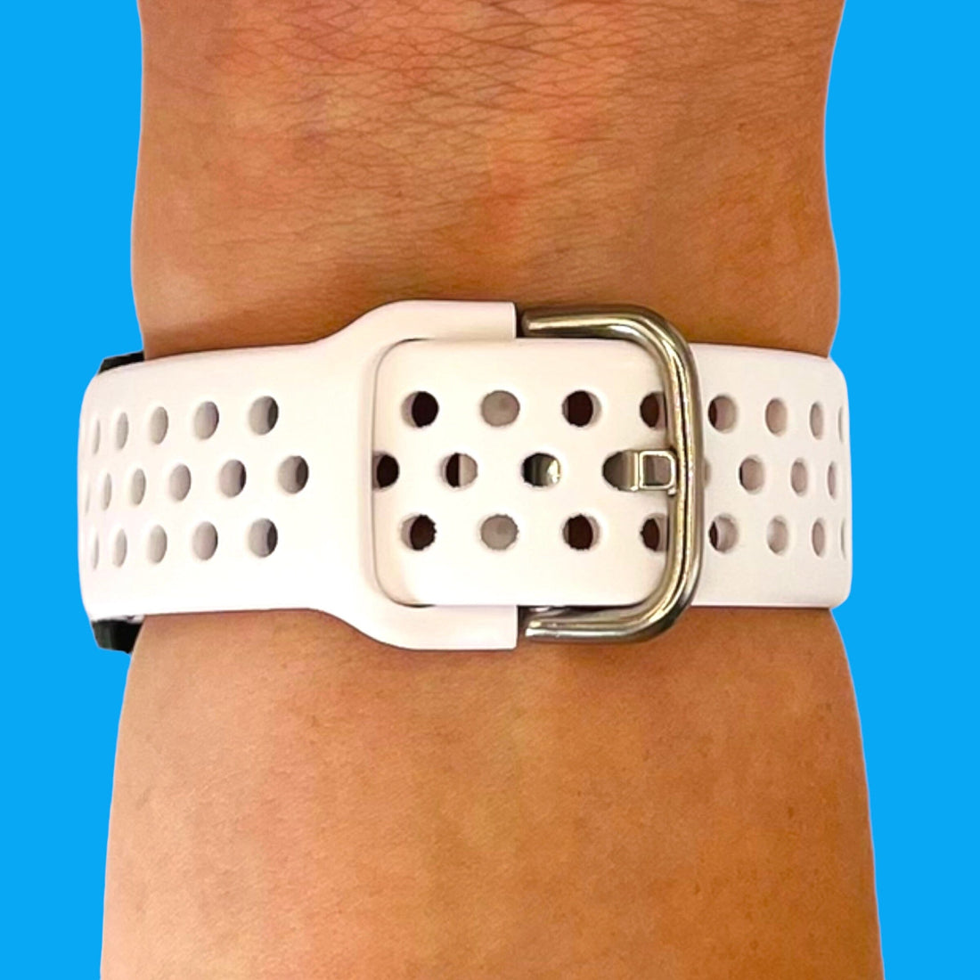 white-polar-vantage-m2-watch-straps-nz-silicone-sports-watch-bands-aus