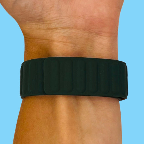 green-garmin-fenix-5x-watch-straps-nz-magnetic-silicone-watch-bands-aus