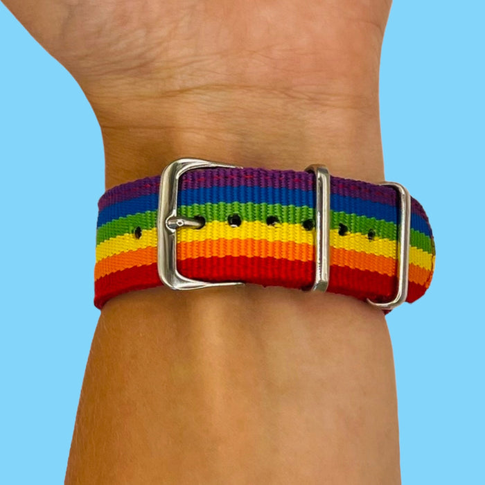 rainbow-garmin-active-s-watch-straps-nz-nato-nylon-watch-bands-aus