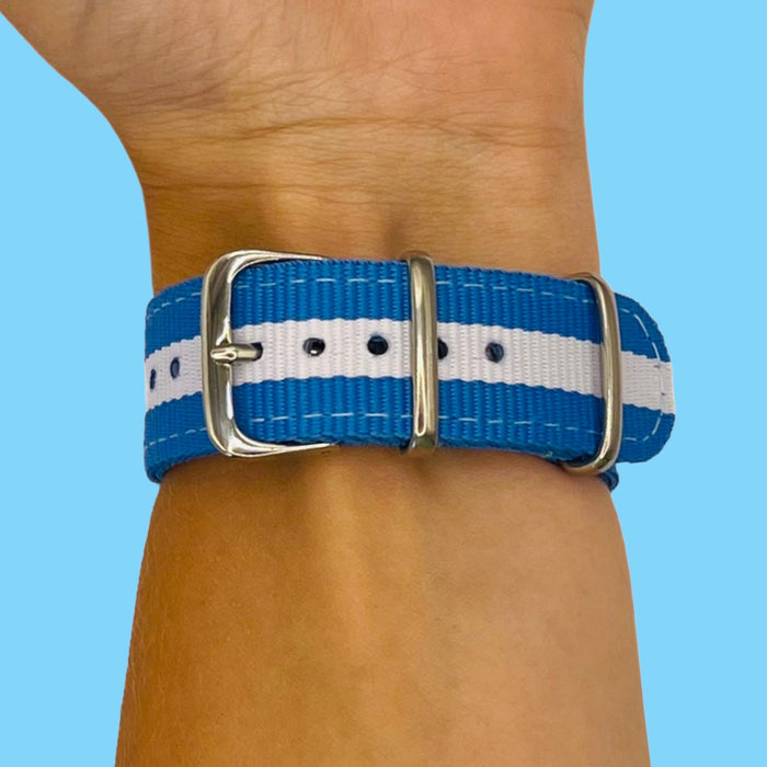 light-blue-white-garmin-fenix-6s-watch-straps-nz-nato-nylon-watch-bands-aus