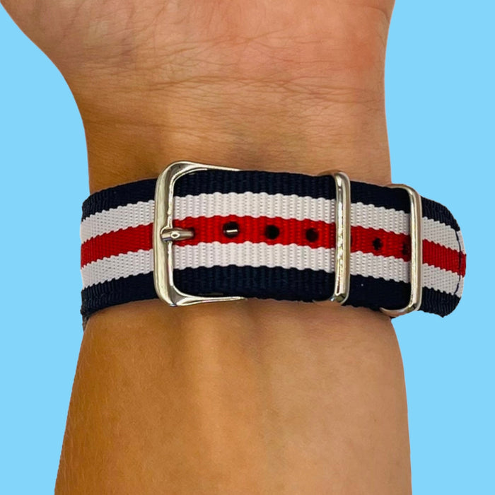 blue-red-white-huawei-watch-2-pro-watch-straps-nz-nato-nylon-watch-bands-aus