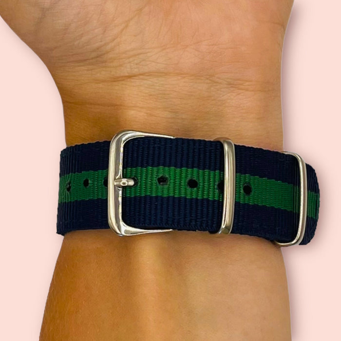 blue-green-huawei-watch-2-pro-watch-straps-nz-nato-nylon-watch-bands-aus