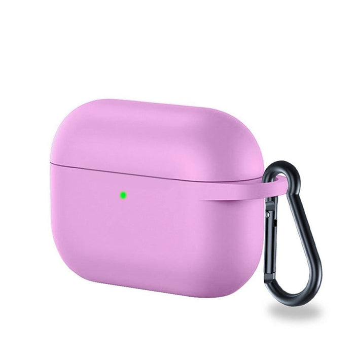 Peach Silicone Case Compatible with Apple Airpods Pro with Carry Clip NZ