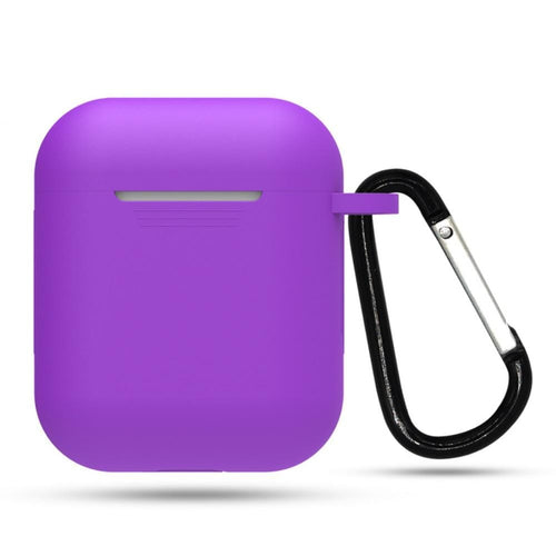 White Silicone Case Compatible with Apple Airpods with Carry Clip NZ