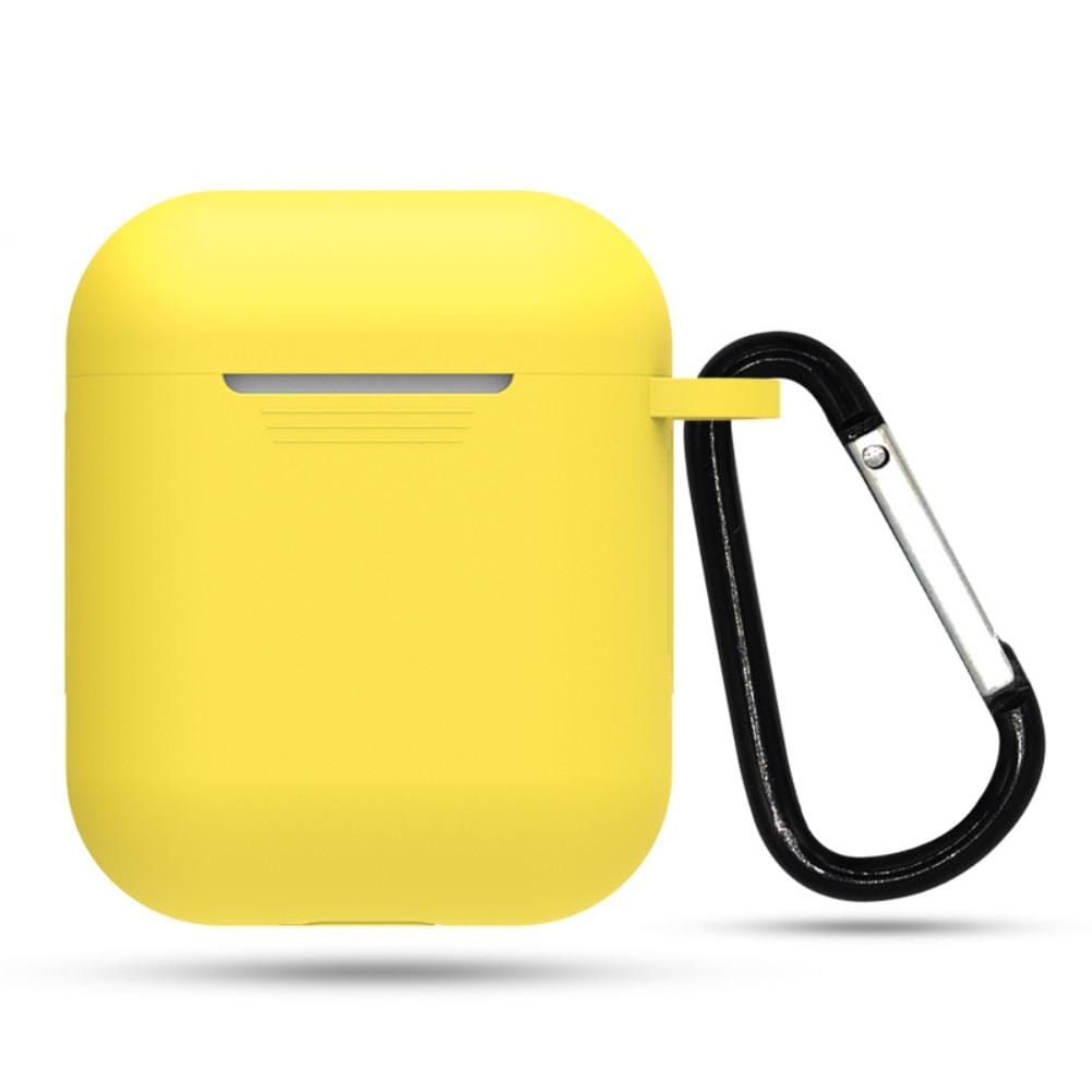 Carabiner Yellow Silicone Airpod Case Replacement Apple Airpods