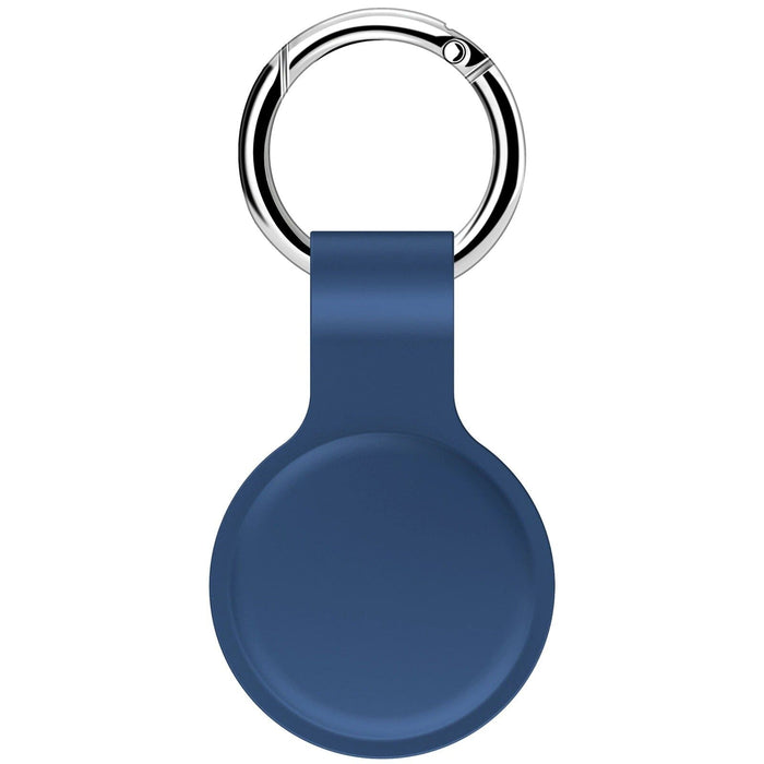 Grey Silicone Key Chain Cases compatible with Apple AirTags NZ