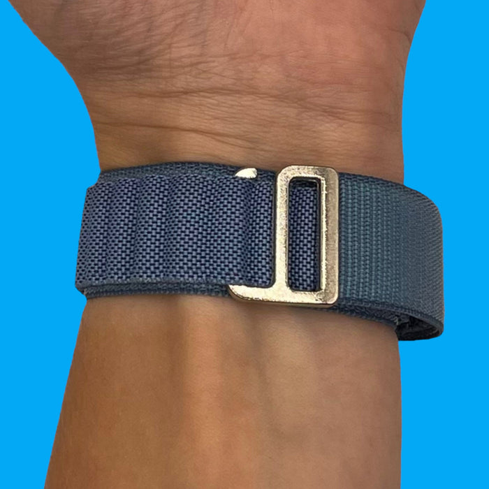 blue-ticwatch-s-s2-watch-straps-nz-alpine-loop-watch-bands-aus