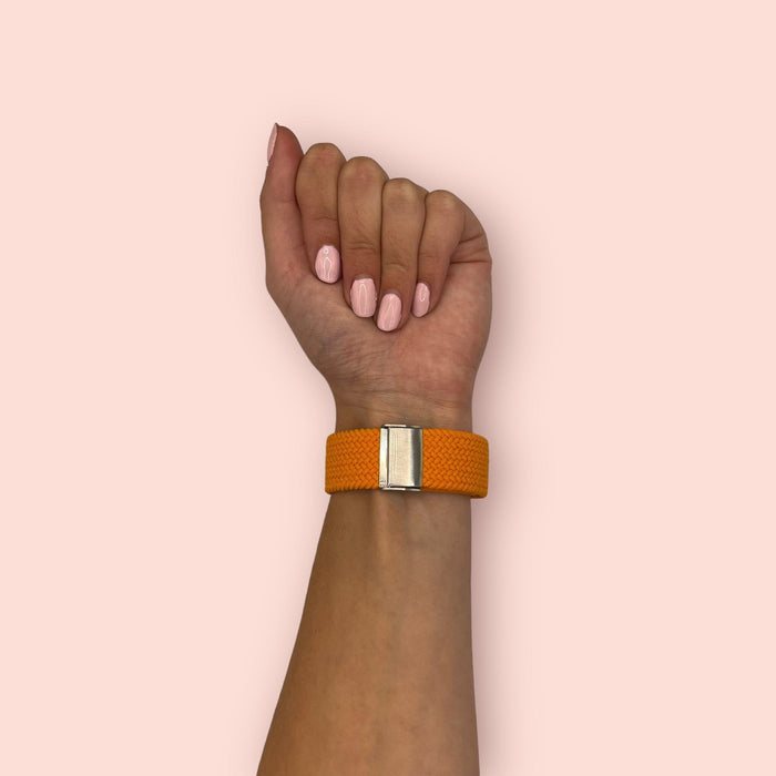 orange-nokia-steel-hr-(36mm)-watch-straps-nz-nylon-braided-loop-watch-bands-aus