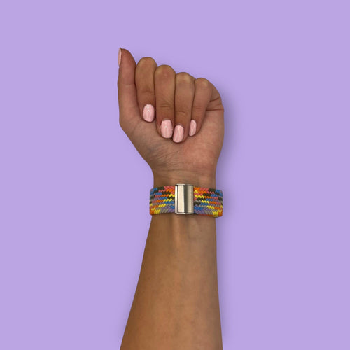 rainbow-fitbit-sense-watch-straps-nz-nylon-braided-loop-watch-bands-aus