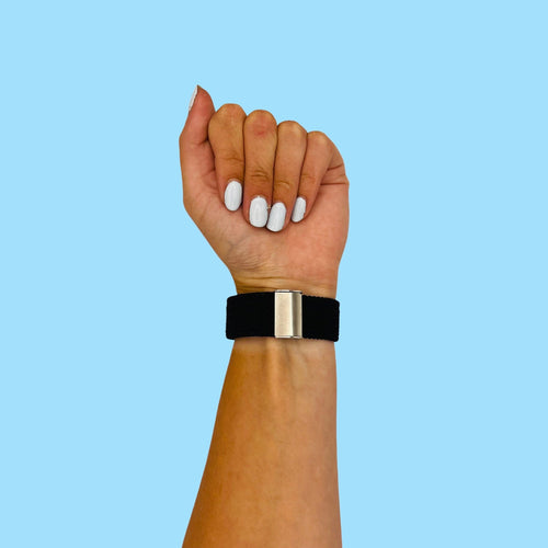black-3plus-vibe-smartwatch-watch-straps-nz-nylon-braided-loop-watch-bands-aus