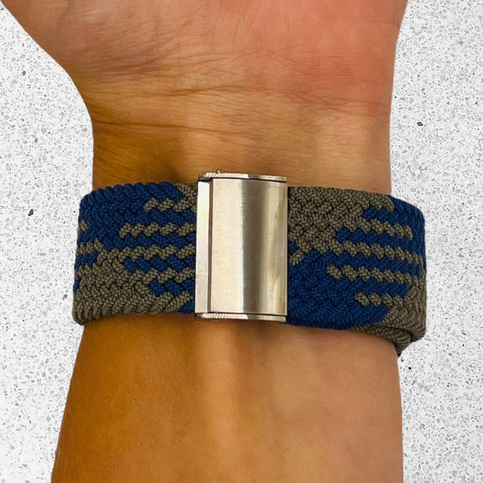 blue-green-huawei-honor-s1-watch-straps-nz-nylon-braided-loop-watch-bands-aus