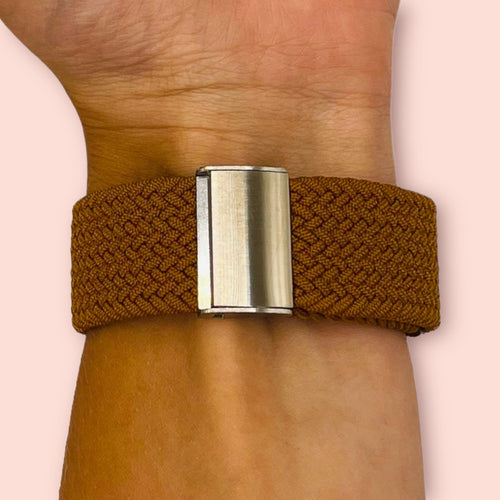 brown-3plus-vibe-smartwatch-watch-straps-nz-nylon-braided-loop-watch-bands-aus