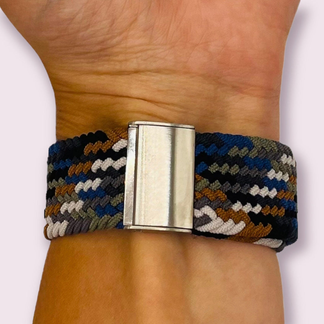 colourful-1-samsung-galaxy-watch-5-pro-(45mm)-watch-straps-nz-nylon-braided-loop-watch-bands-aus-995709