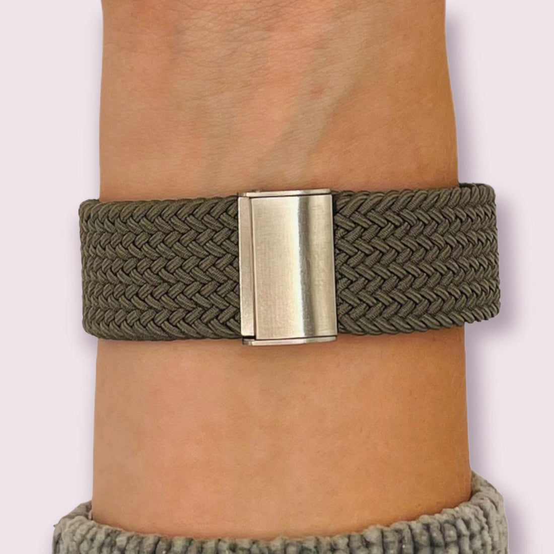 green-huawei-honor-magic-watch-2-watch-straps-nz-nylon-braided-loop-watch-bands-aus-995704