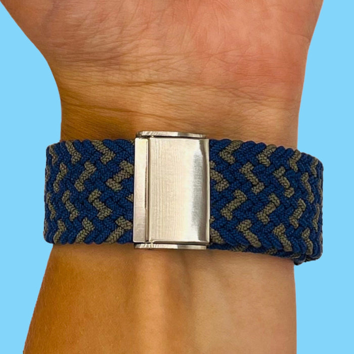 green-blue-zig-garmin-venu-2-plus-watch-straps-nz-nylon-braided-loop-watch-bands-aus