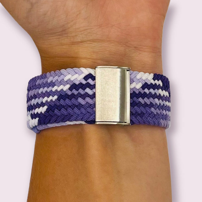 purple-white-garmin-venu-3-watch-straps-nz-nylon-braided-loop-watch-bands-aus