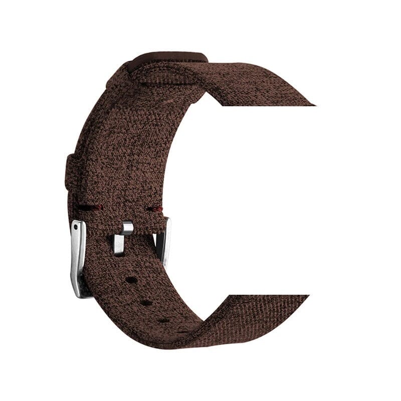 brown-garmin-vivoactive-4s-watch-straps-nz-canvas-watch-bands-aus