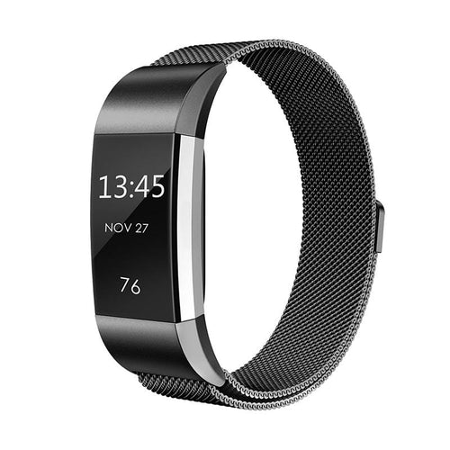 fitbit-charge-2-watch-straps-nz-milanese-metal-watch-bands-aus-black