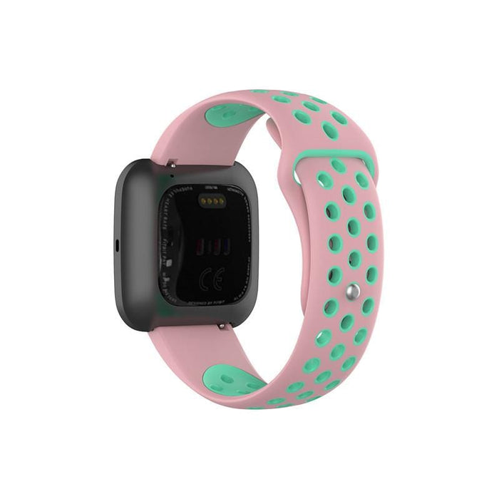 fitbit-versa-watch-straps-nz-sports-watch-bands-aus-pink-green