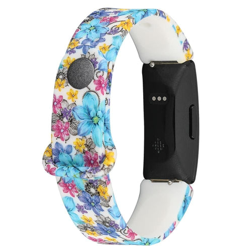 Leopard Silicone Patterned Watch Straps Compatible with the Fitbit Ace 2 NZ