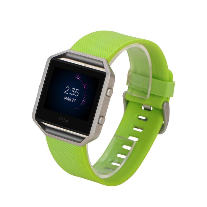 White Replacement Silicone Watch Bands compatible with the Fitbit Blaze NZ