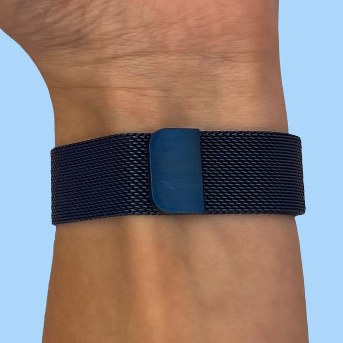 blue-metal-huawei-watch-gt4-41mm-watch-straps-nz-milanese-watch-bands-aus
