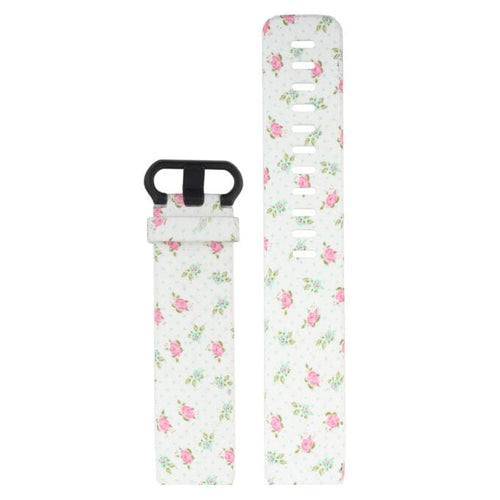 10 - Roses Replacement Pattern Watch Straps compatible with the Fitbit Charge 3 & Charge 4 NZ