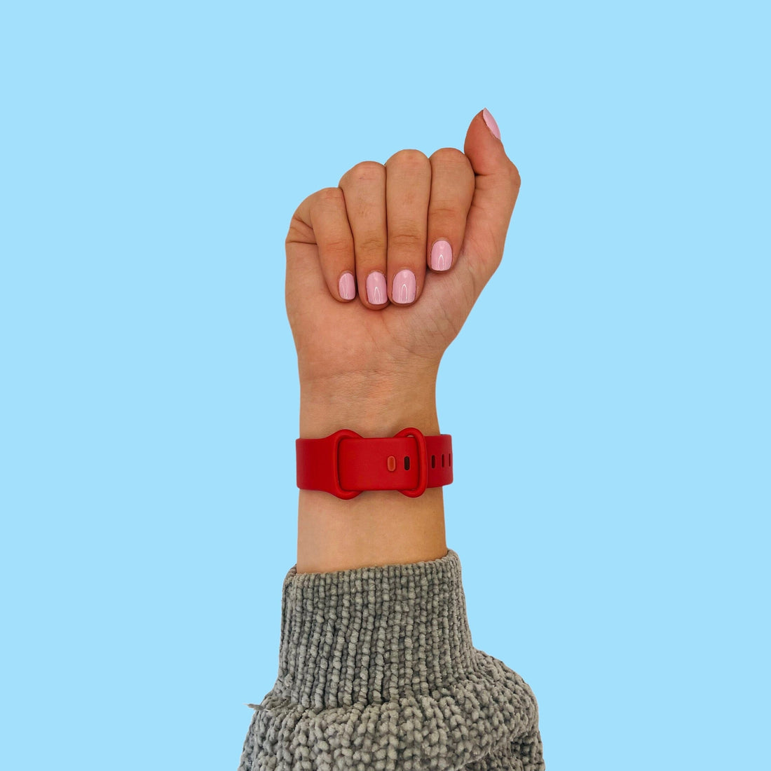 fitbit-sense-watch-straps-nz-versa-3-silicone-watch-bands-aus-red
