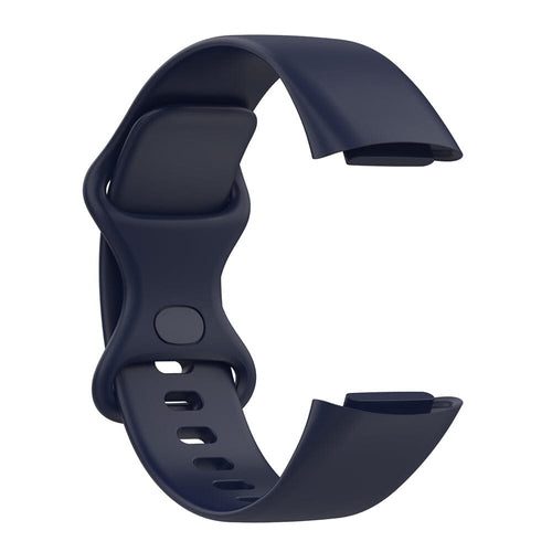 fitbit-charge-5-watch-straps-nz-silicone-watch-bands-aus-navy-blue