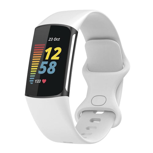 fitbit-charge-5-watch-straps-nz-silicone-watch-bands-aus-white