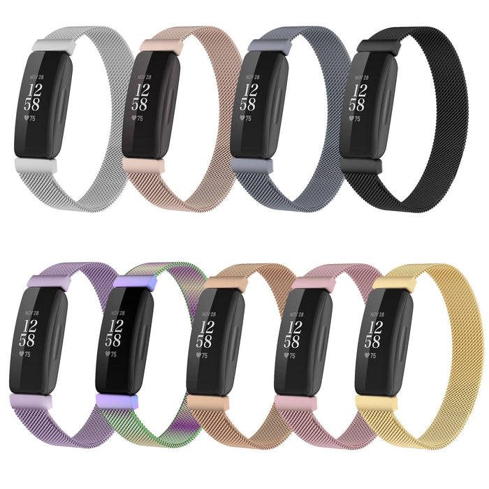 Replacement Milanese Watch Straps compatible wth the Fitbit Inspire