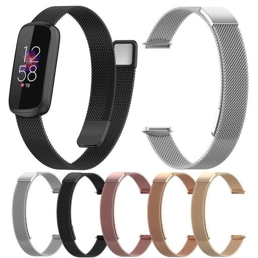 Replacement Milanese Metal Watch Straps Aus Compatible with the Fitbit Luxe NZ