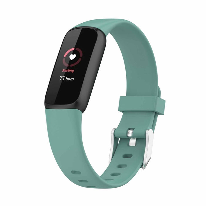 fitbit-luxe-watch-straps-nz-silicone-watch-bands-aus-green