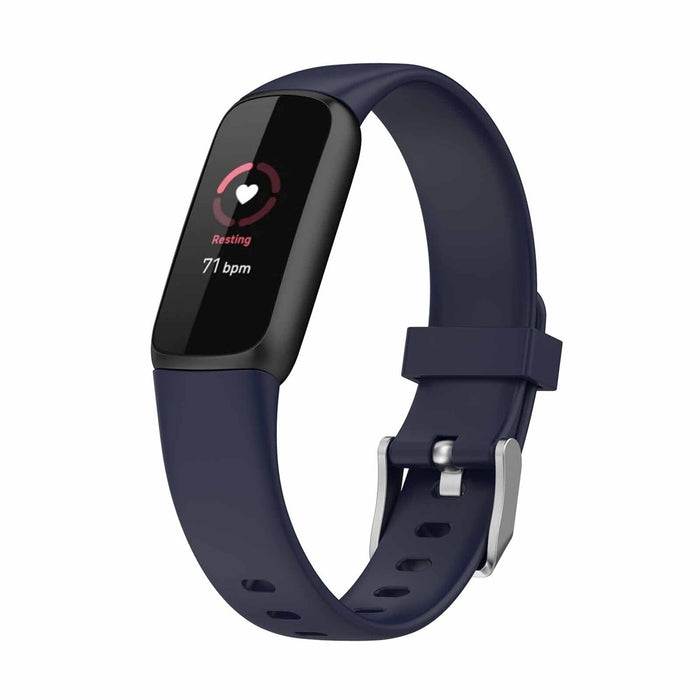 fitbit-luxe-watch-straps-nz-silicone-watch-bands-aus-navy-blue