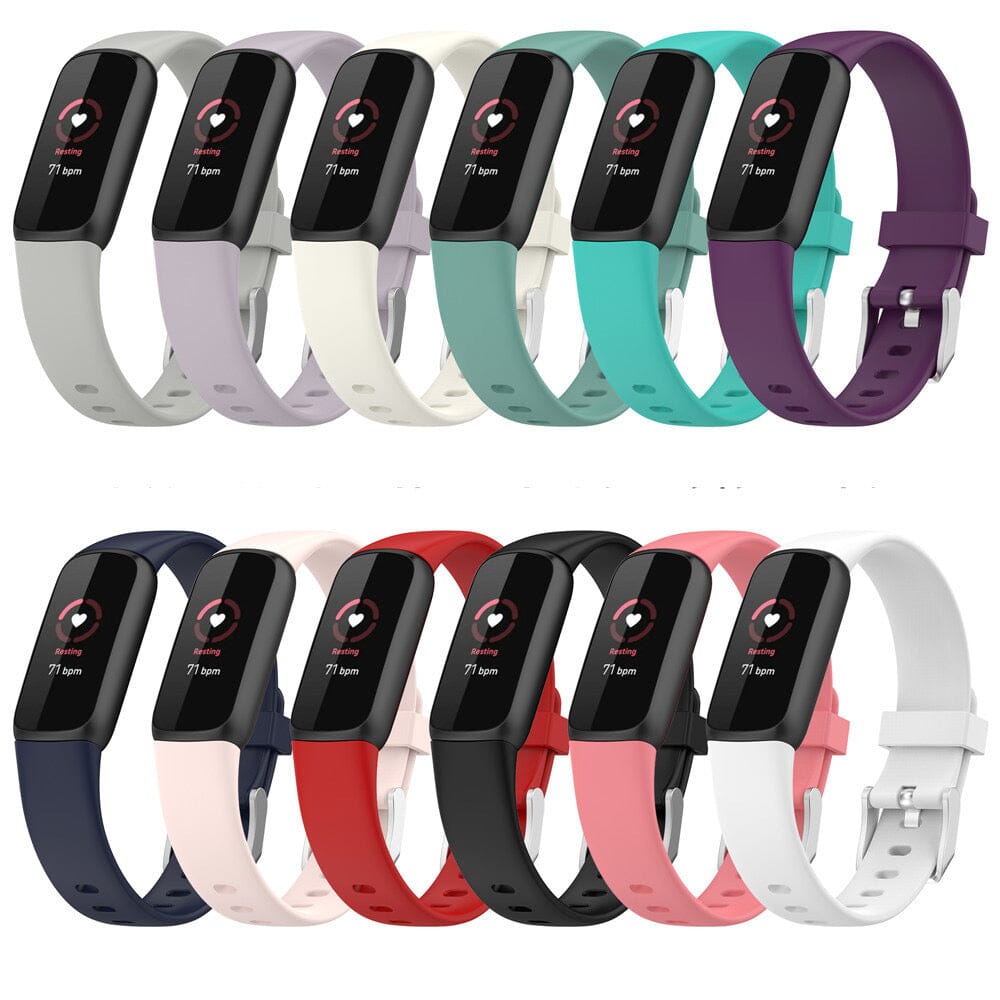 Replacement Fitbit Luxe Silicone Watch Straps Bands NZ — Equipo