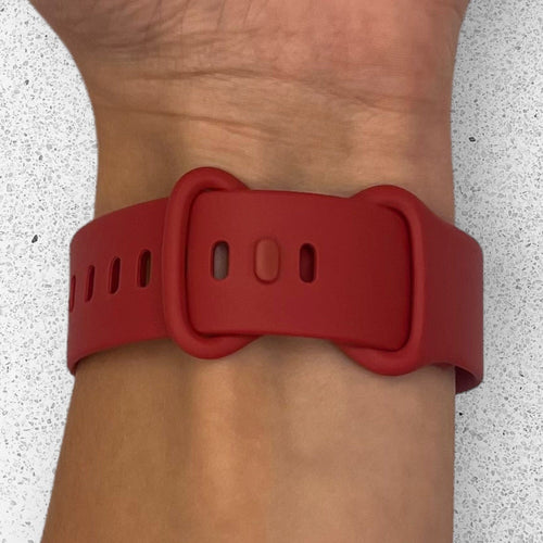 fitbit-sense-watch-straps-nz-versa-3-silicone-watch-bands-aus-blood-red
