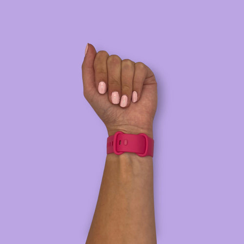 fitbit-sense-watch-straps-nz-versa-3-silicone-watch-bands-aus-hot-pink