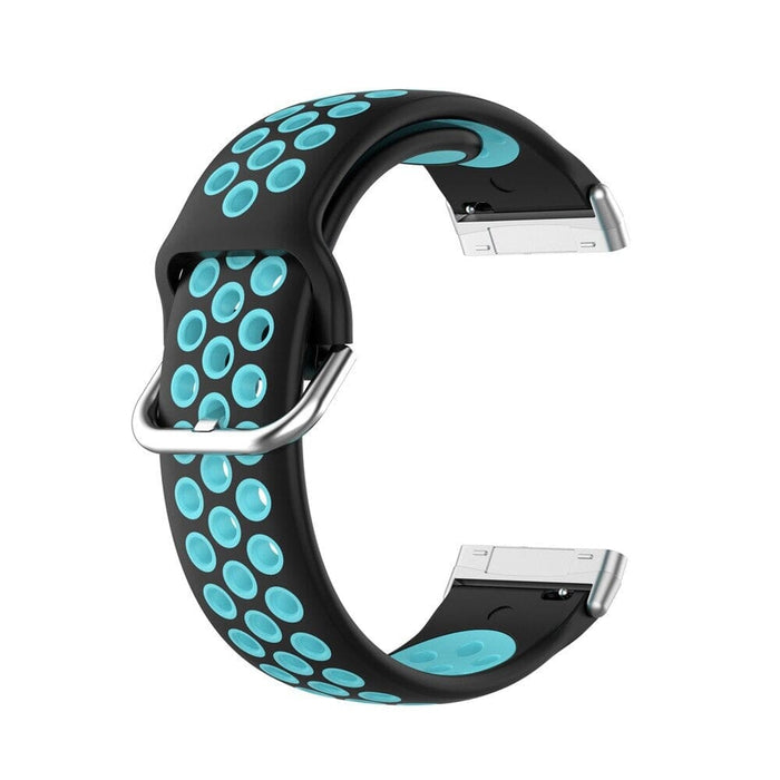 fitbit-versa-3-watch-straps-nz-silicone-fitbit-sense-watch-bands-aus-black-and-teal